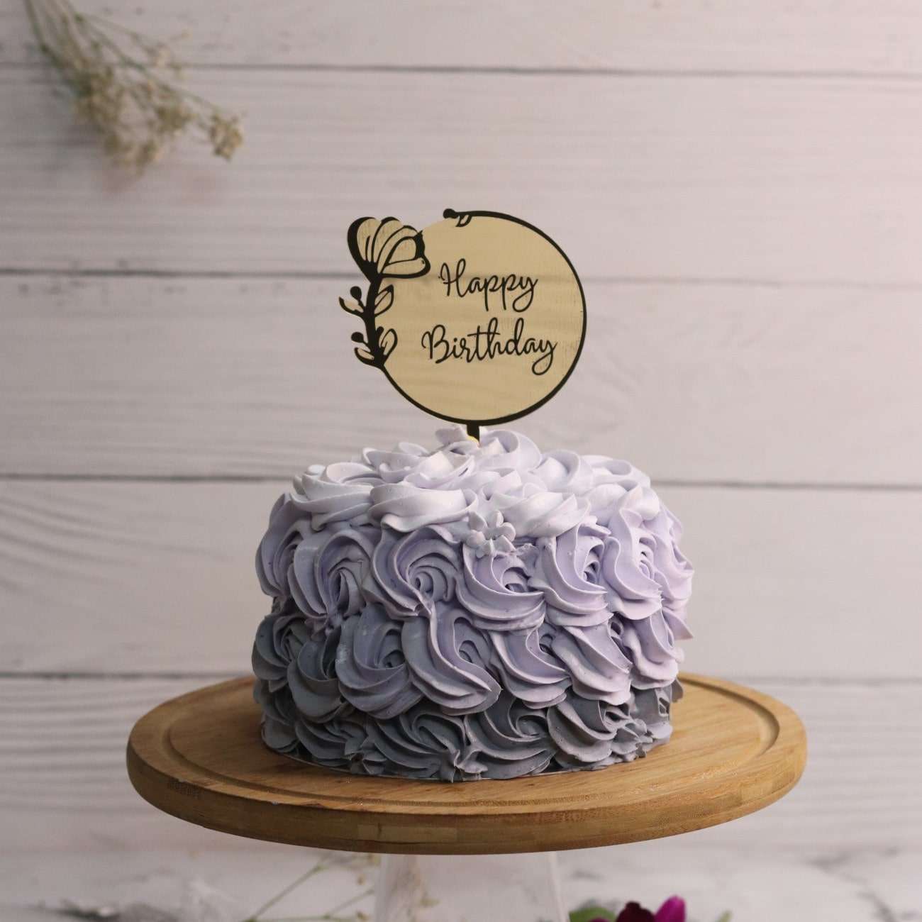 Red, White and Blue Rosette Cake | Cake, Small cake, Cake push pops